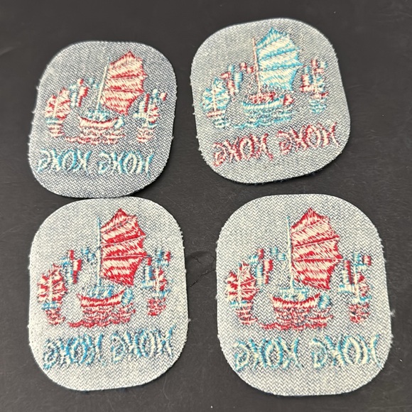 Vintage Hong Kong Sew on Denim Patches - Picture 6 of 7